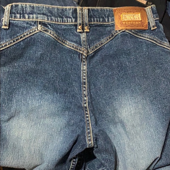 Lawman high rise western jean denim studs 28w - Picture 12 of 12